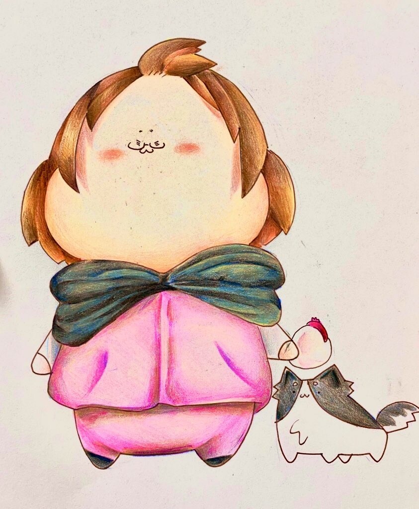 鮮やか〜ほんわかまで★色鉛筆でアイコンを描きます 色鉛筆でアイコンやその他イラストなど作成いたします！ イメージ4