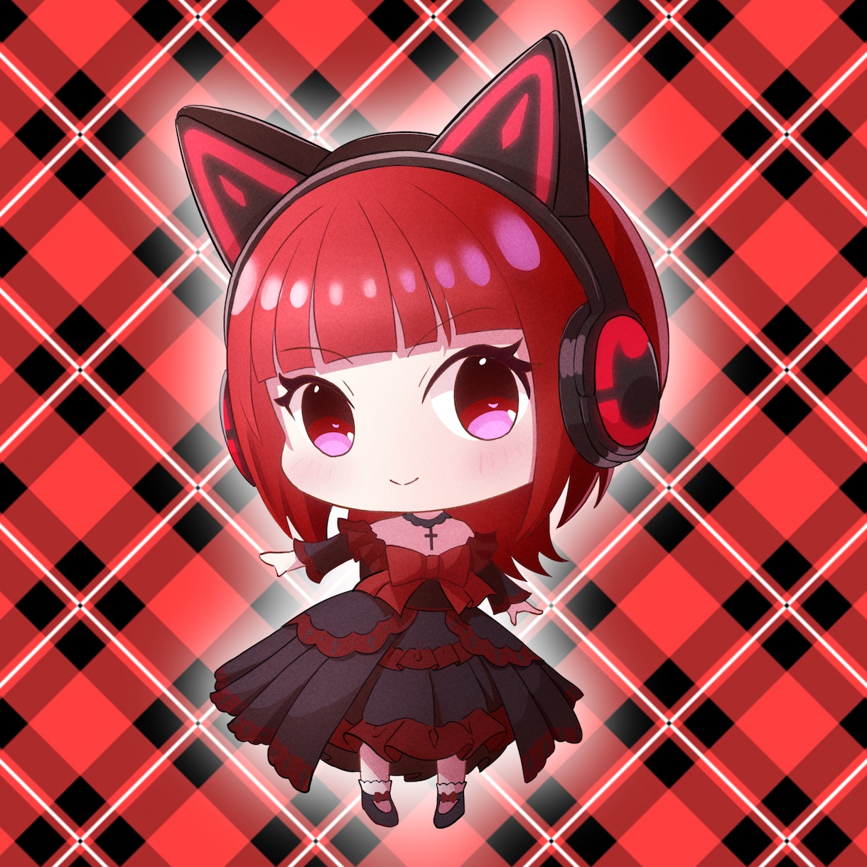 SNSアイコンのイラスト作成します 可愛い普通等身・ちびキャラ描きます！ イメージ9