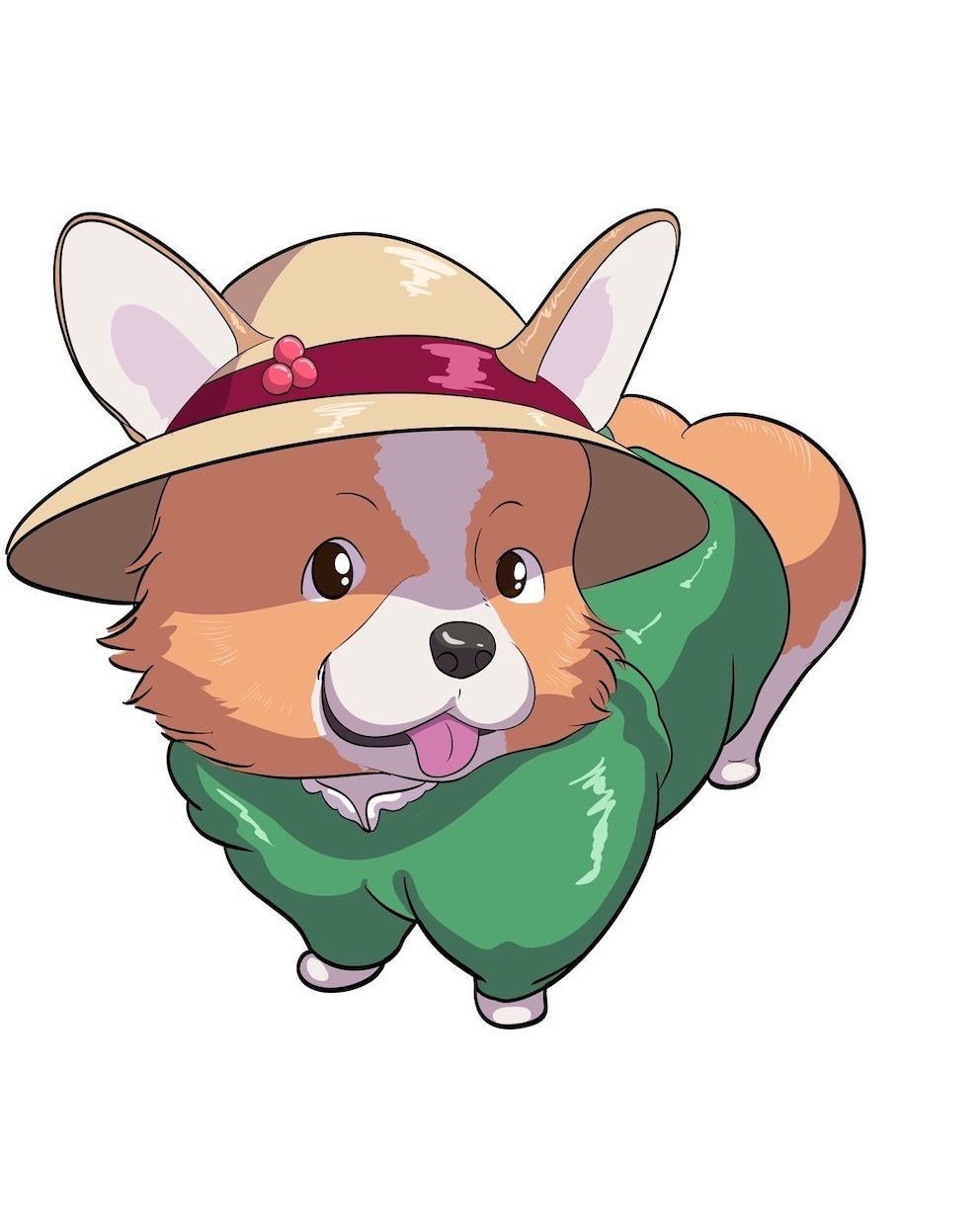 ジブリの画風で似顔絵制作！アイコンやプレゼントます アイコンやロック画面をかわいい家族やペットの似顔絵にします！ イメージ8