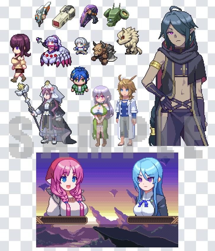 ドット絵作成します SNSや動画、自作ゲームほか用途自由！ イメージ4