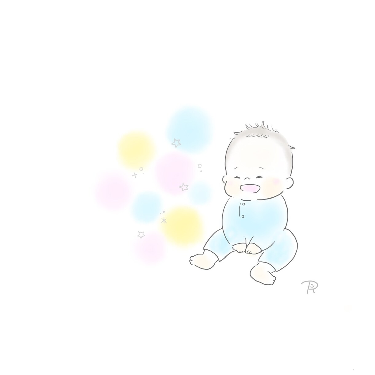 可愛くデフォルメした似顔絵アイコンをお描きします ふんわり優しいタッチに仕上げます☆ イメージ2