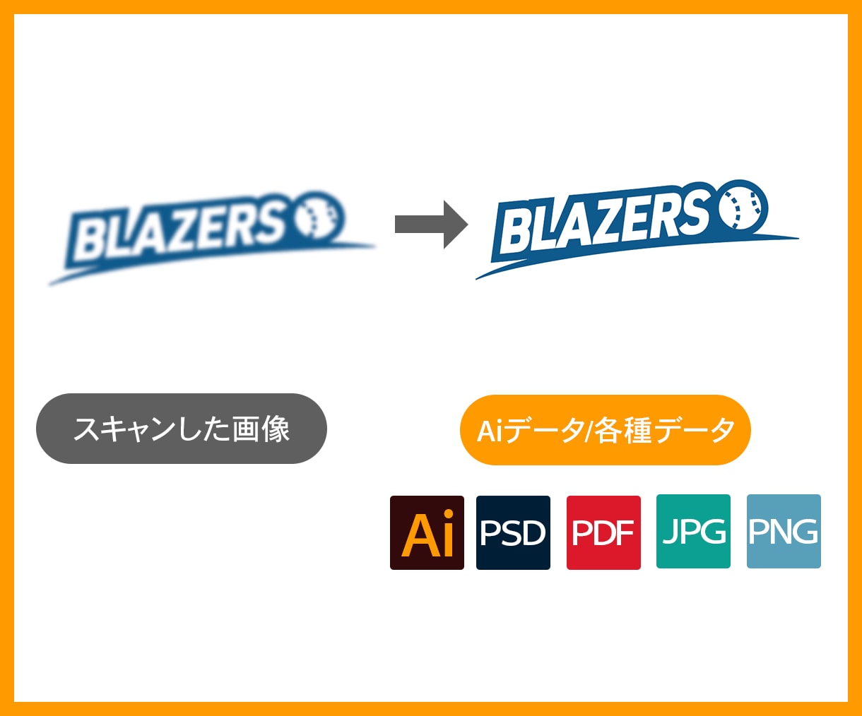 画像からAiデータにトレースします 【即日納品】Aiデータにトレースします！ イメージ7