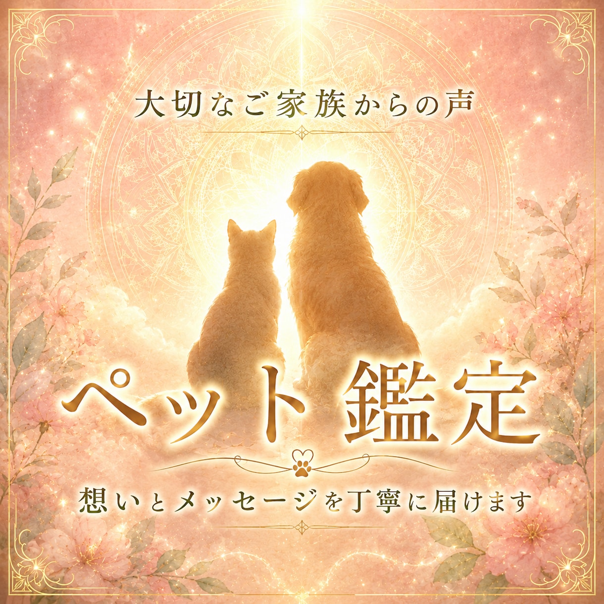 大切なペットの本音とあなたへの想いを霊視します 行動に隠れた気持ちと、あなたへ届けたい想いまで見定める イメージ1