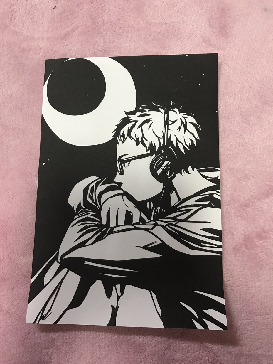 お好きな画像の切り絵をお作り致します 部屋の飾りやプレゼントに困っている方にオススメです！ イメージ10