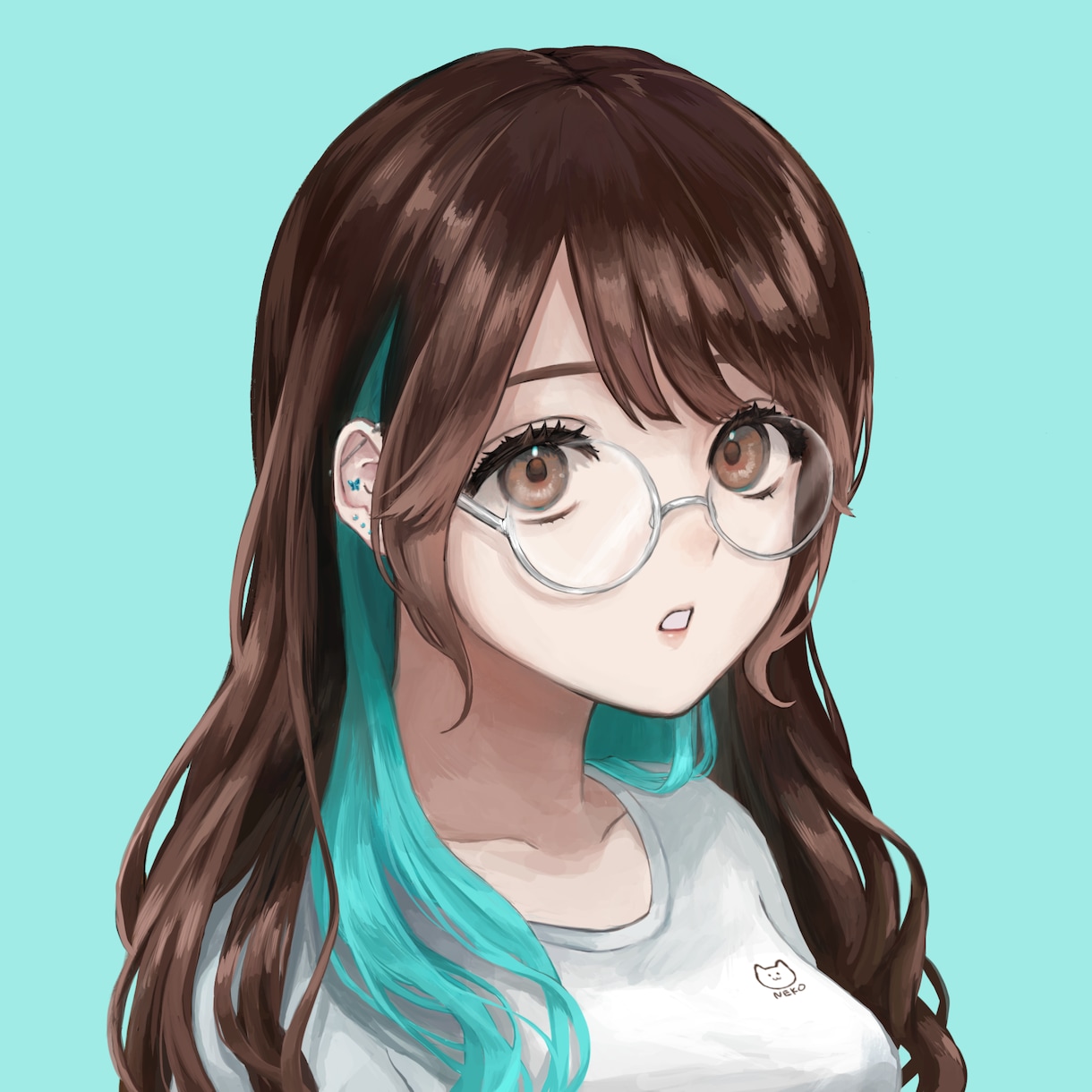 修正何度でも◎厚塗りでお好みのアイコンお描きます 目元が印象的なイラストが得意です！ イメージ2