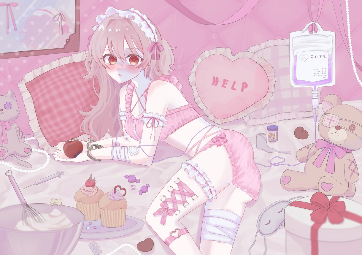 VTuber立ち絵、キャラデザ描きます オリジナル衣装であなたの可愛いを引き出します！ イメージ9