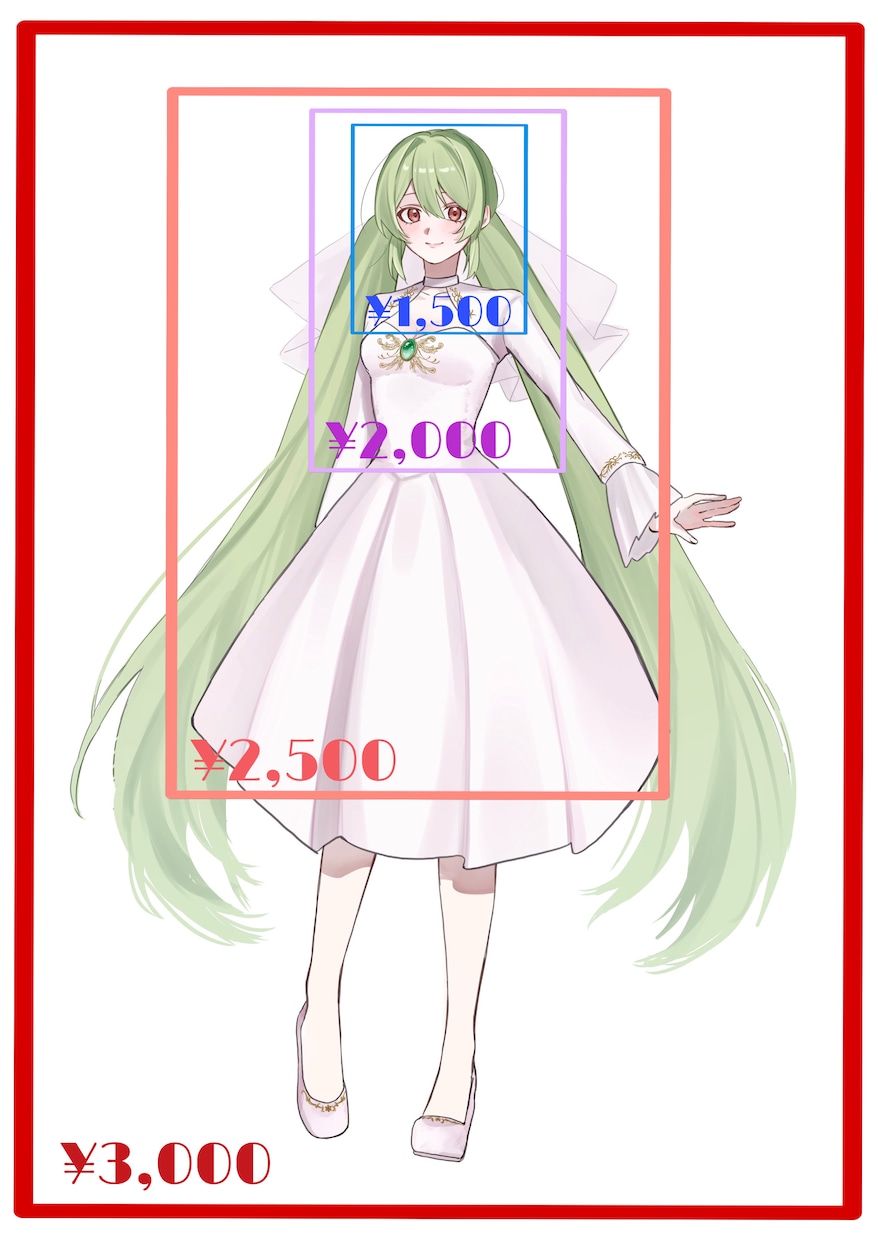 ポーズ自由！かわいいイラスト・漫画描きます 似顔絵やオリキャラのイラスト、漫画を制作します！ イメージ2