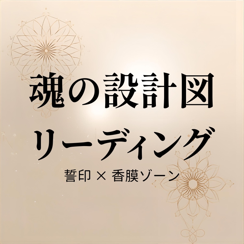 魂の設計図を読み現実が動くポイントをお伝えします 無意識のパターンと現実が変わる核心ポイントを言語化 イメージ1