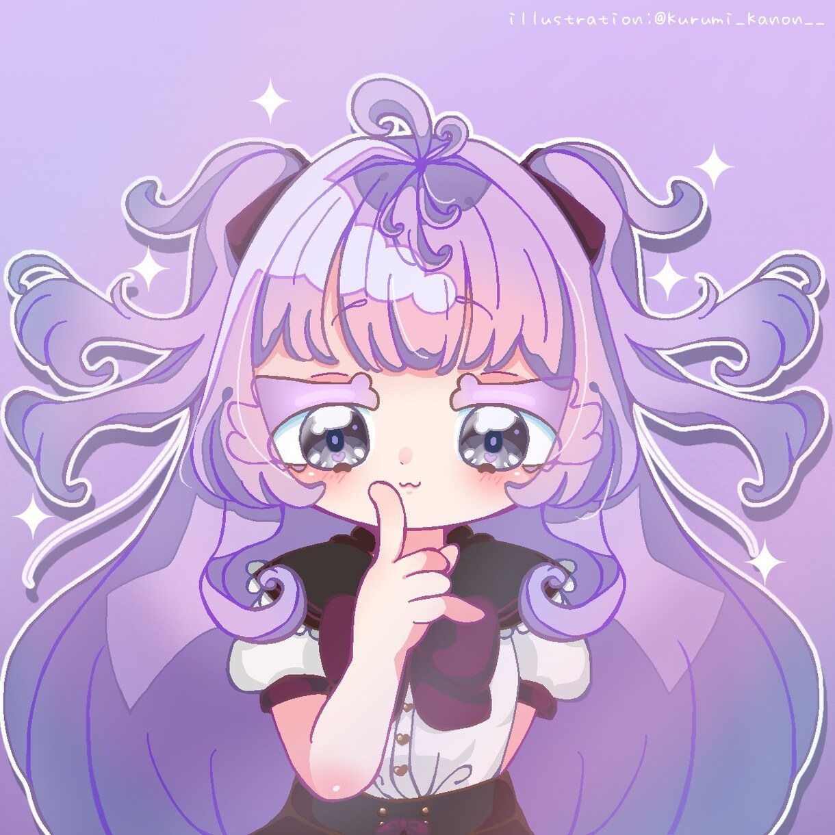 まるい目が特徴のかわいいイラストを描きます ふわふわキュートなゆめかわアイコンはいかがですか？ イメージ4