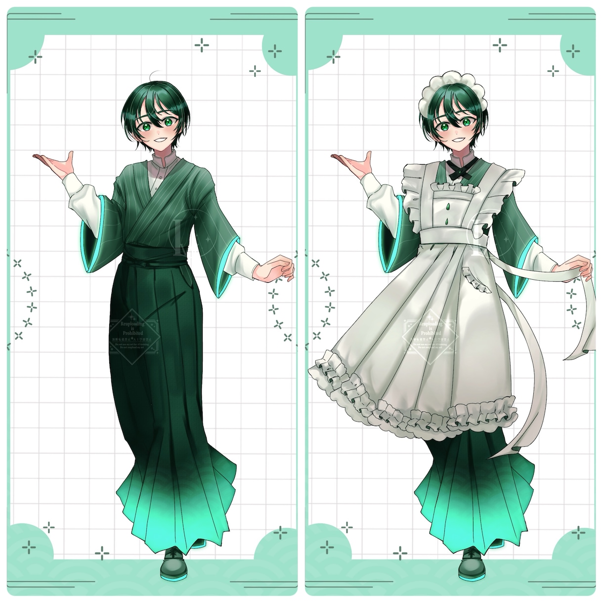 オリジナルのキャラクターデザイン＋立ち絵描きます 丁寧なヒアリングでオリジナルのキャラクターを仕上げます イメージ1
