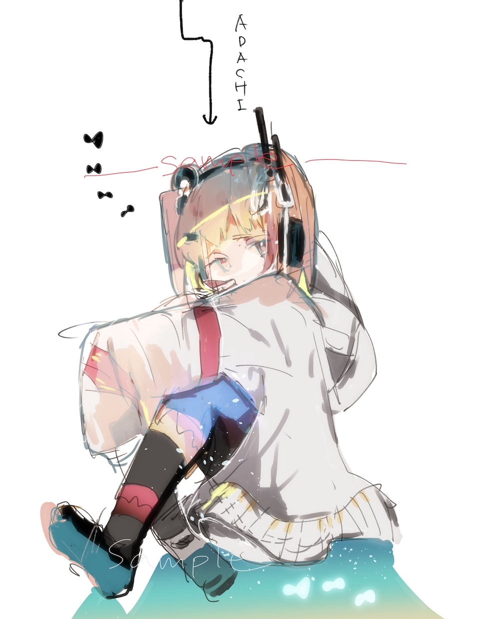 背景全込みでイラスト関係描きます 修正10回可能/動画サムネイル／企画イラストなどに イメージ4
