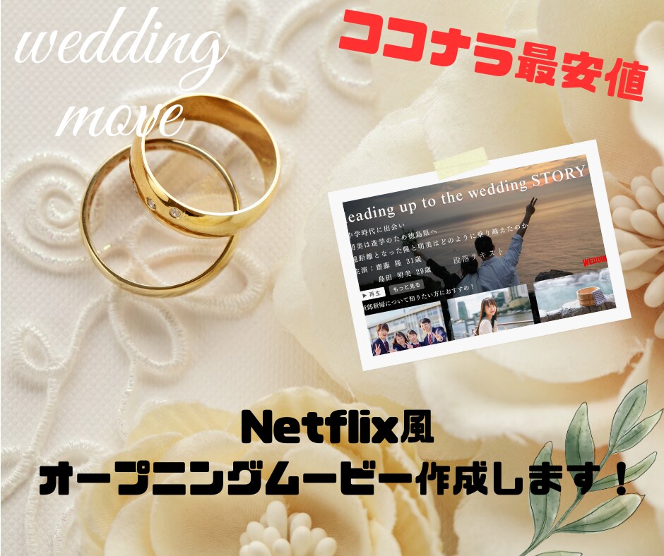 Netflix風★オープニングムービー作成します 先着5名様9000円Netflix風オープニングムービー制作 イメージ1