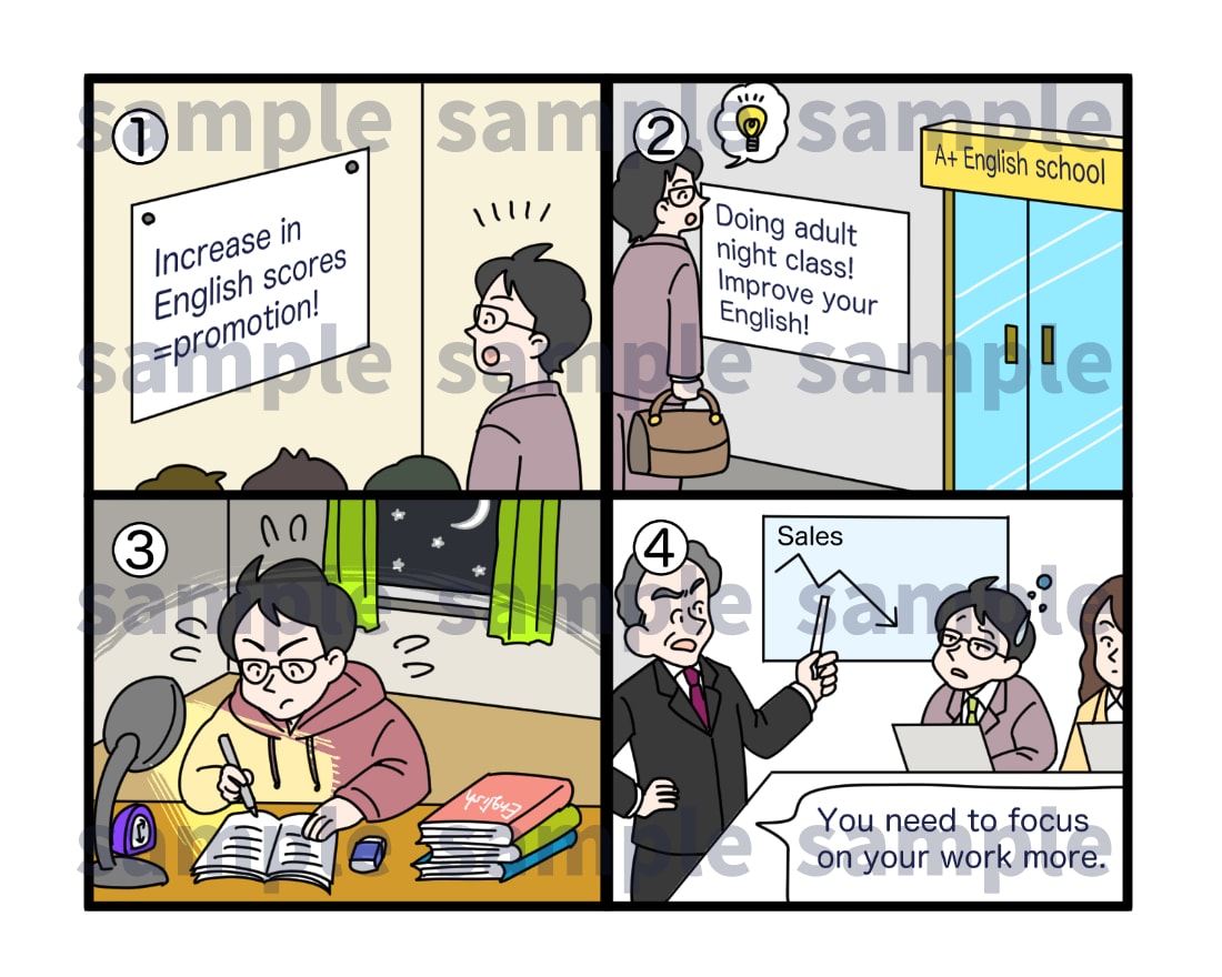 シンプルで分かりやすい漫画描きます 柔らかくて優しいイラストで、楽しく伝わる漫画に！ イメージ9