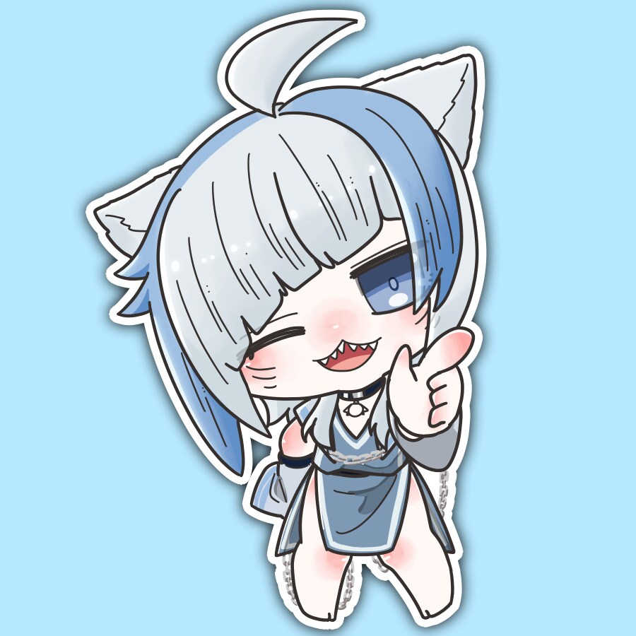 ぱっきりかわいいSD全身作製いたします ハッキリぱっきと。早い！安い！可愛い！！好きな配信者さんにも イメージ8