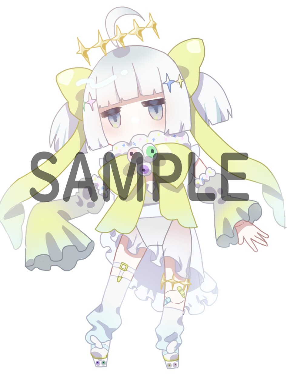 イラスト制作承ります アイコンからVtuberや配信サービスでの立ち絵作成まで イメージ5