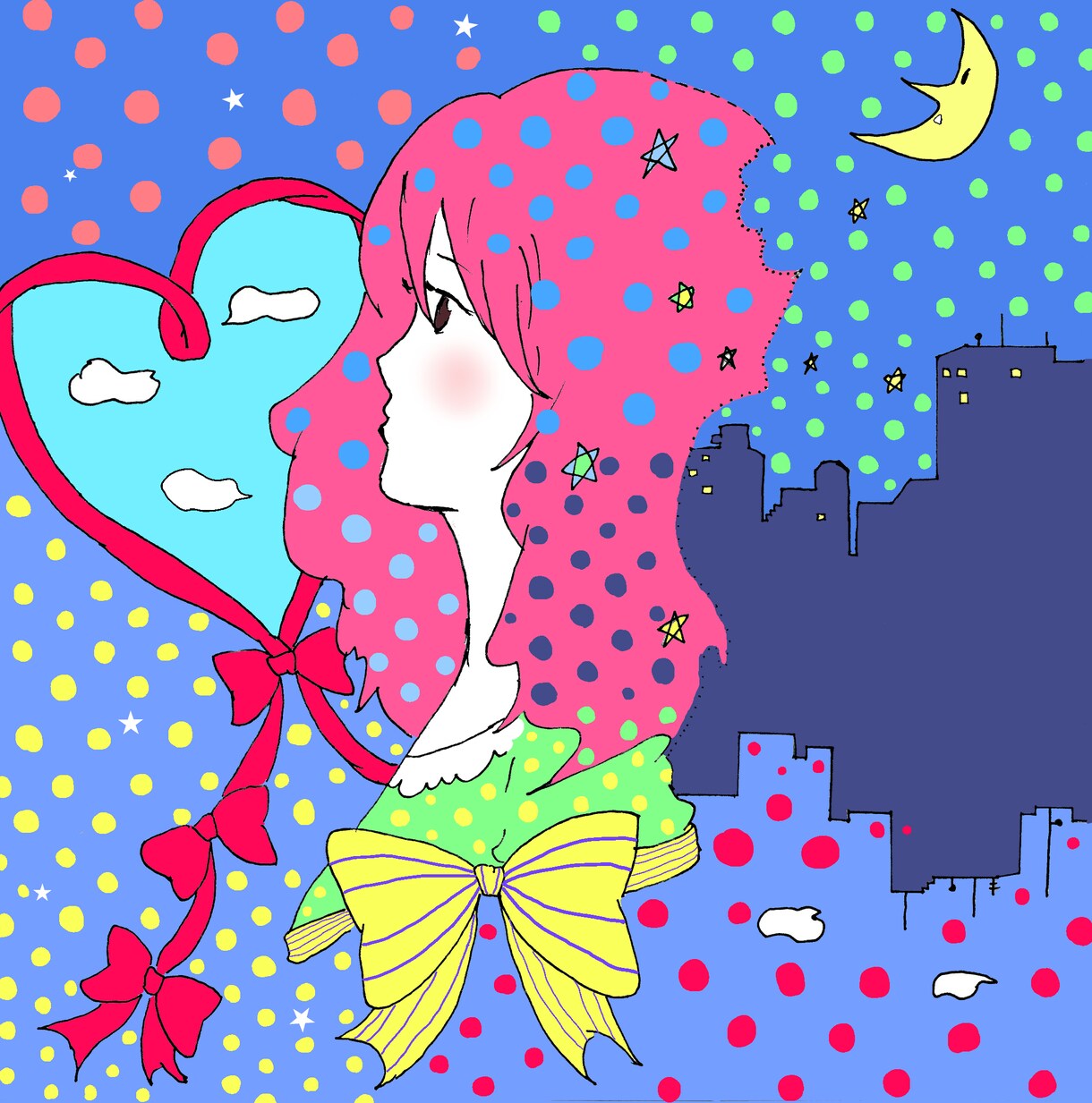 イラストのお仕事なんでもご相談おうけいたします ブログのヘッダー CDジャケットなどイラストが必要な時に!! イメージ1