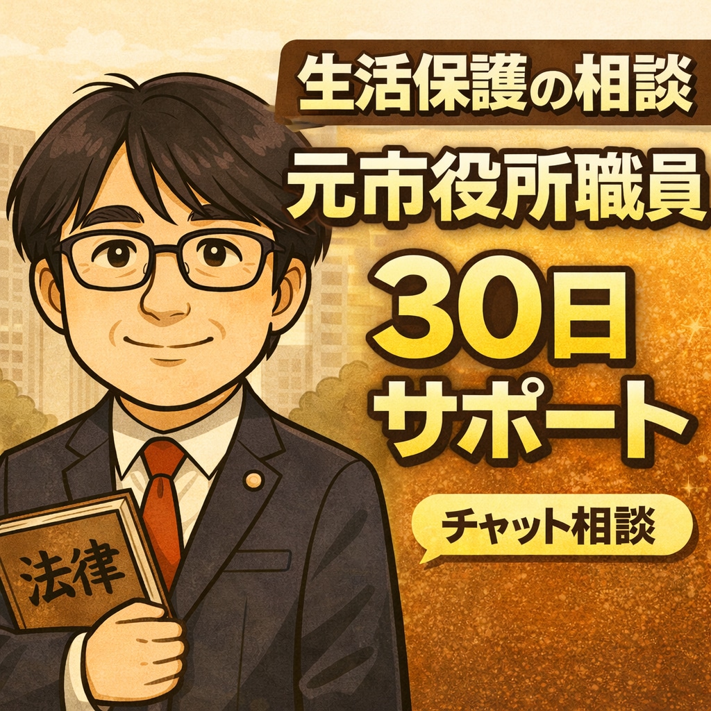 生活保護の相談｜元市役所ケースワーカーが対応します 市役所で生活保護を16年担当した社会福祉士が対応 イメージ1