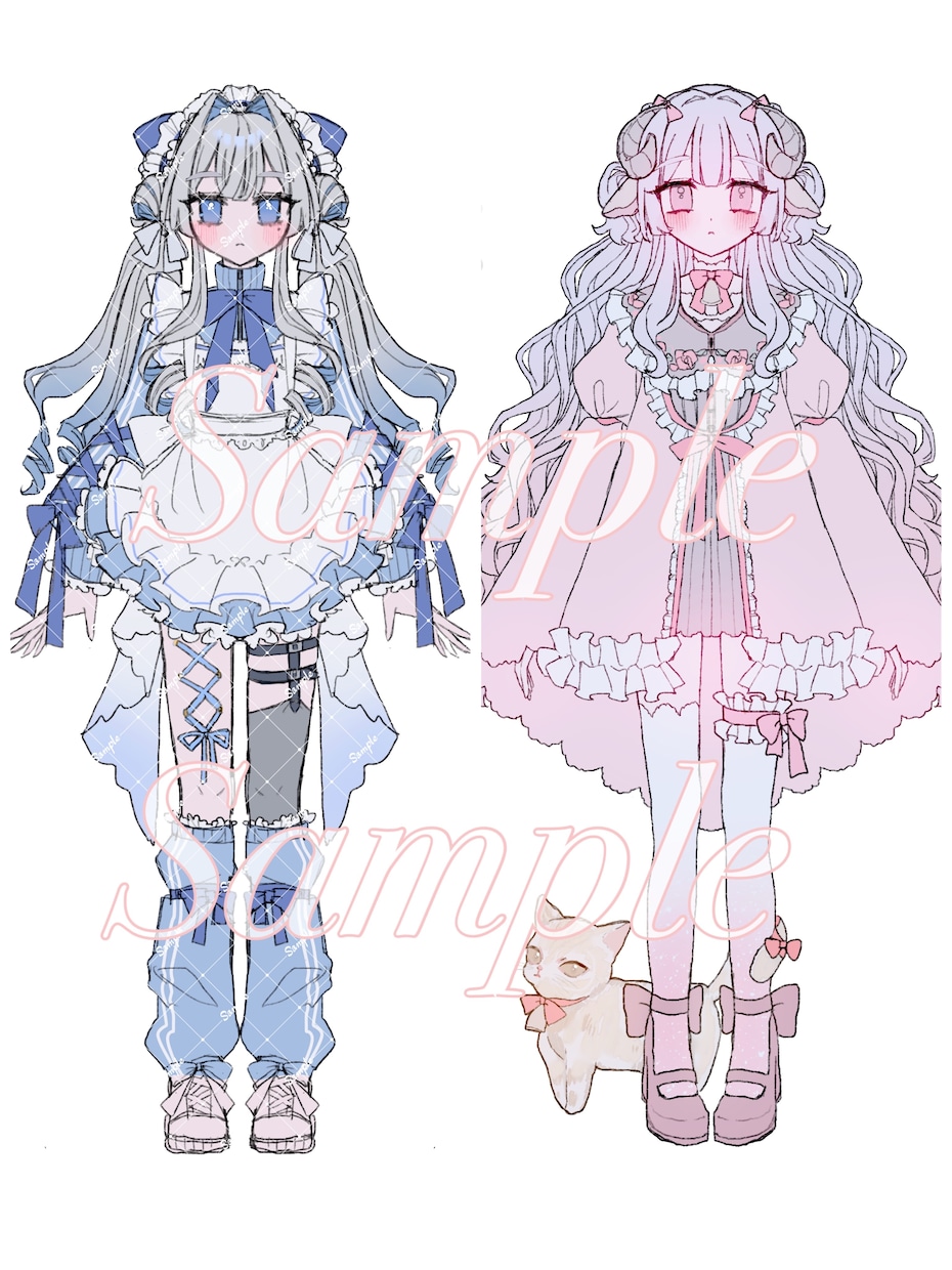 かわいい雰囲気♡お好きな1枚絵作成します MV用イラスト・1枚絵・アイコンなど幅広く対応いたします◎ イメージ8