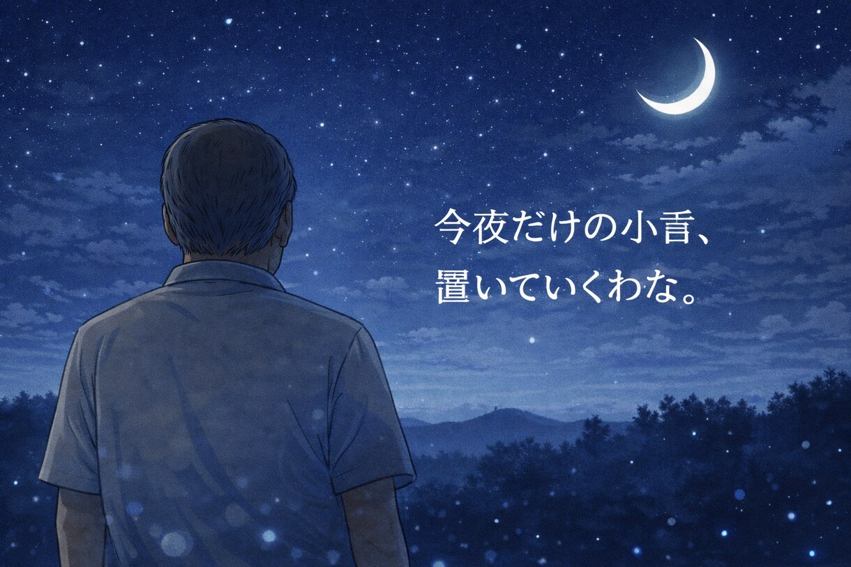 夜の親父の小言｜今夜だけの一言、置いていきます やり取りはすべてチャットで行います。短い小言をお届けします イメージ1