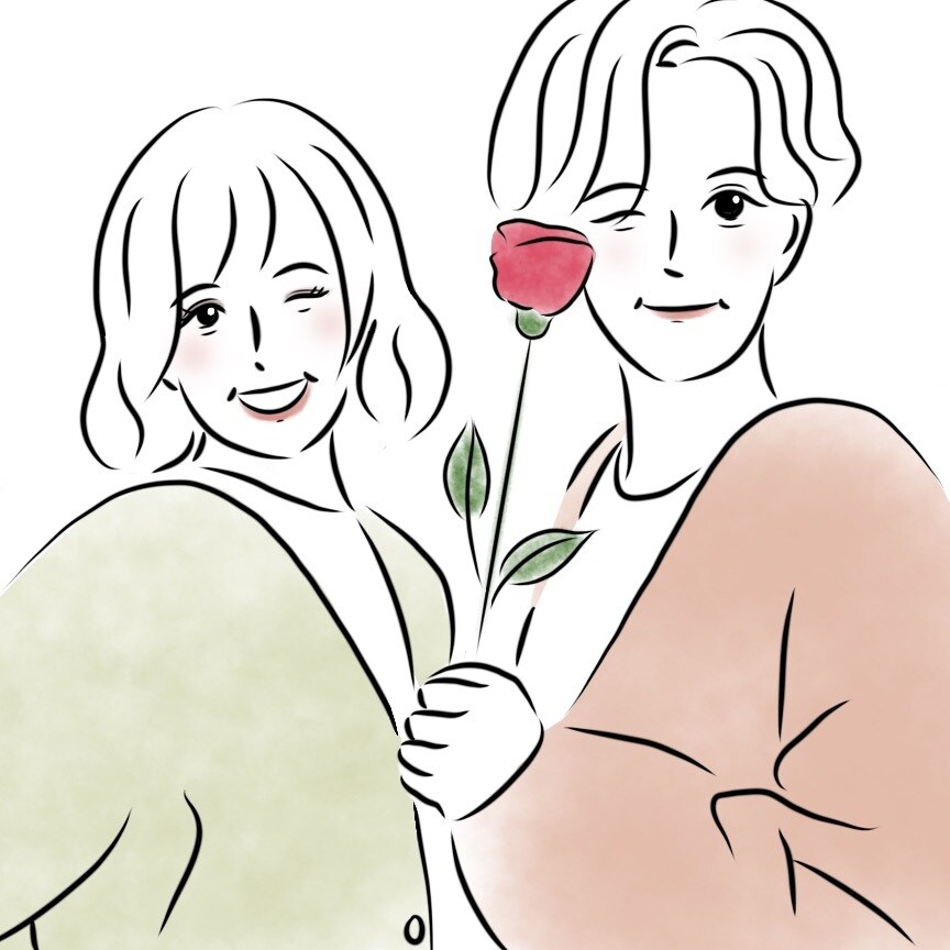あなたの顔写真をイラストにします カップルやお子様、お友達のお誕生日プレゼントにオススメです。 イメージ4