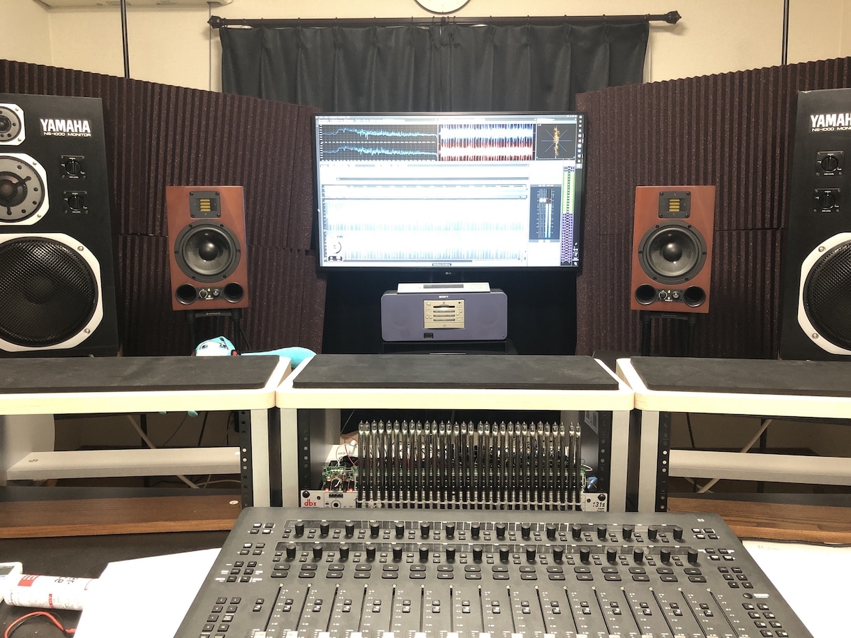 楽曲や音コンテンツのマスタリング(仕上げ)をします 高級アウトボードの音質を体感してください。 イメージ2