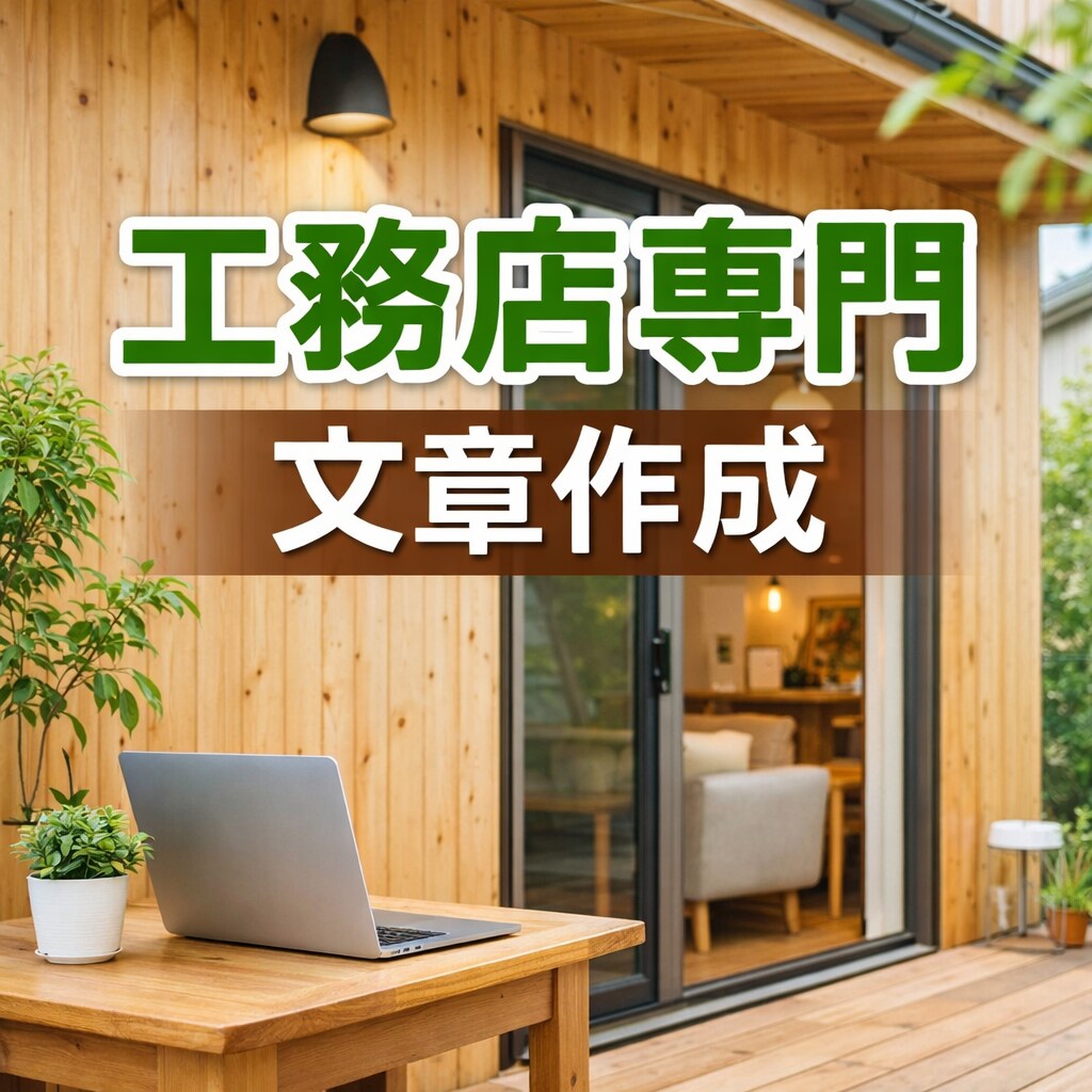 工務店・住宅会社向け｜施工事例紹介文章を作成します 工務店営業・広告経験者が伝わる文章を作成します イメージ1