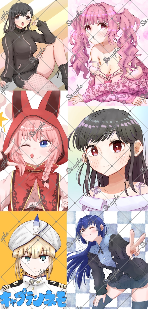 最短２日納品！キュート&ポップなイラスト描きます 配信、SNS、アイコン作成にいかがですか？ イメージ3