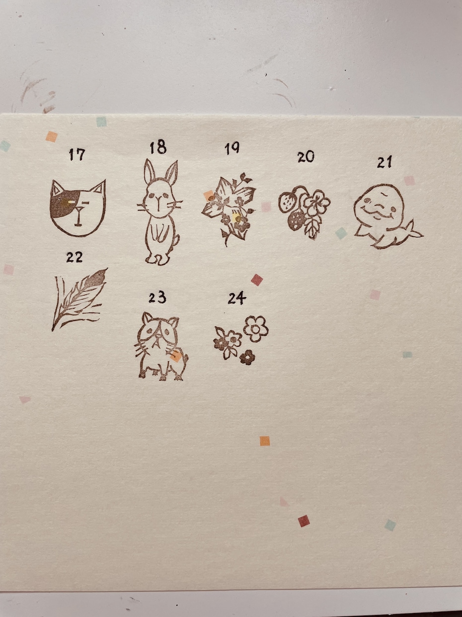 お好きなハンコを選べます 使い方は自由自在！お好きなハンコをお選びください(^^) イメージ2