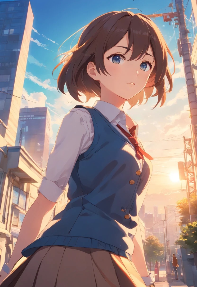 可愛い美少女イラストが欲しい方向けに提供します まるでアニメの世界のキャラクター イメージ2