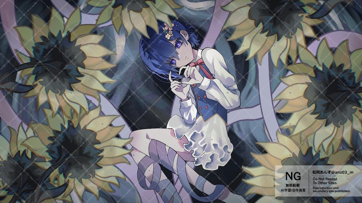 歌ってみたのサムネイルイラストを制作致します 心を込めてイラストを制作させていただきます！ イメージ8