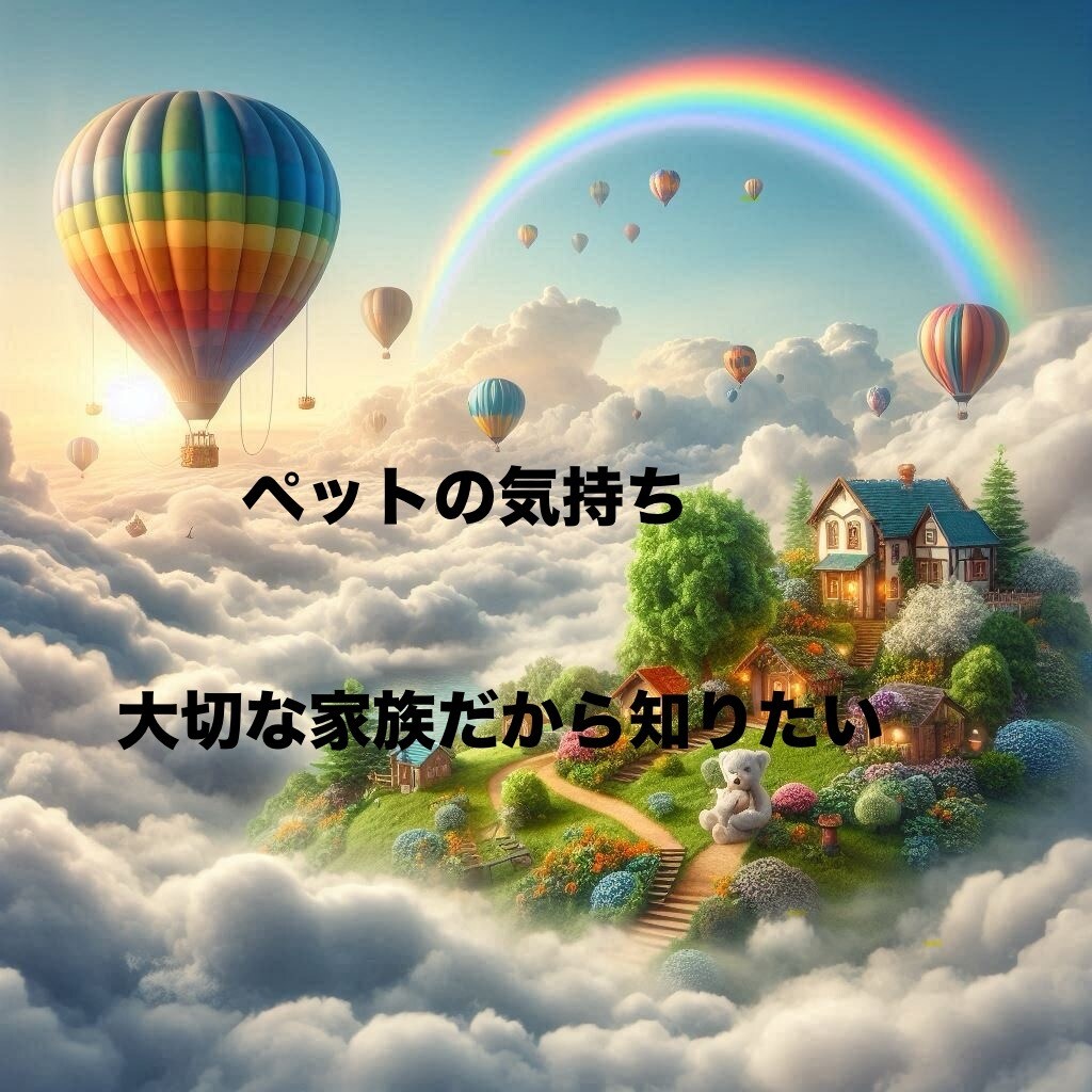 大切なペットの気持ち伝えます 虹の橋を渡っていても大丈夫。アニマルコミュニケーションします イメージ1
