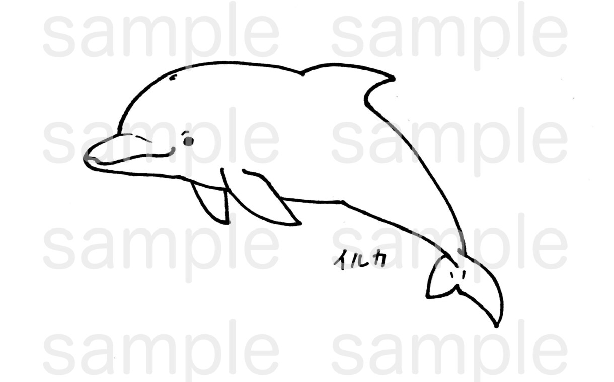 オリジナルぬり絵をお描きいたします 動物が得意です。アナログ＋デジタル。 イメージ3