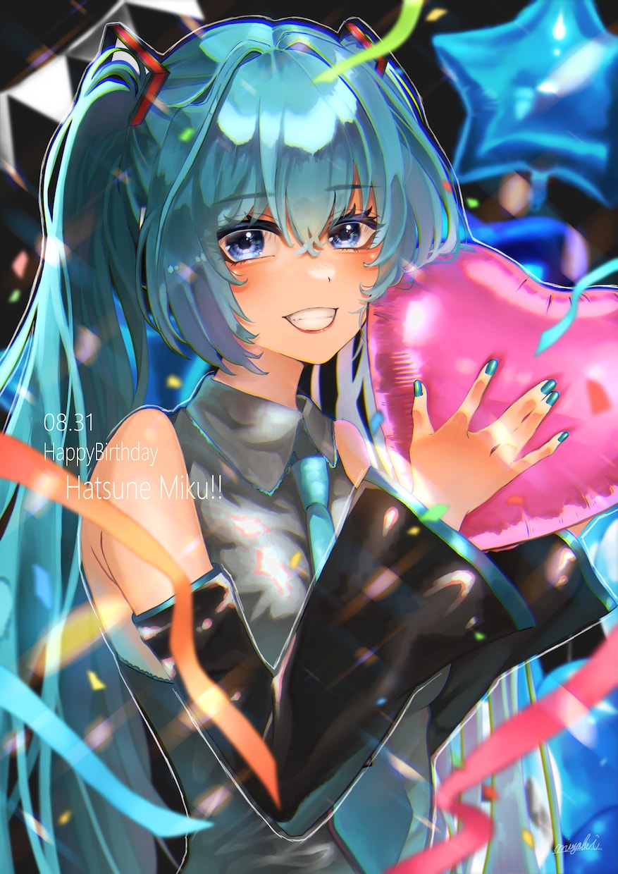 アイコン、サムネ、ボカロ曲1枚絵を作成します オリジナルキャラなど描きます私の絵が誰かにささりますように。 イメージ1