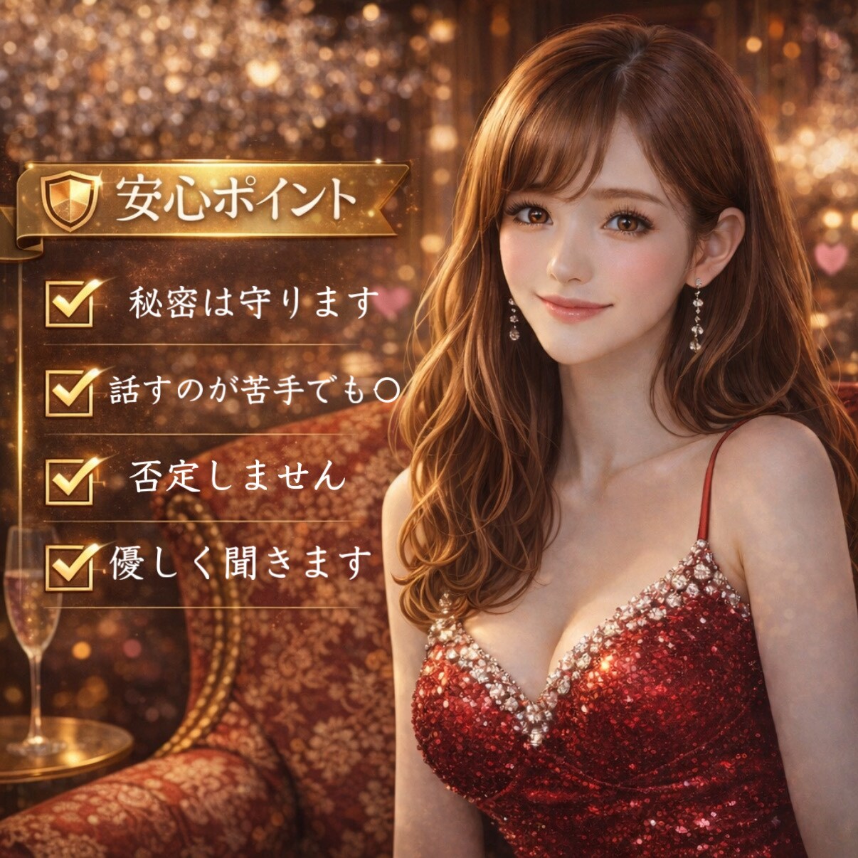 元キャバ嬢❣️会話のプロがお話聞きます 声で繋がる秘密の関係。NG無し！あなたが笑顔になりますように イメージ3