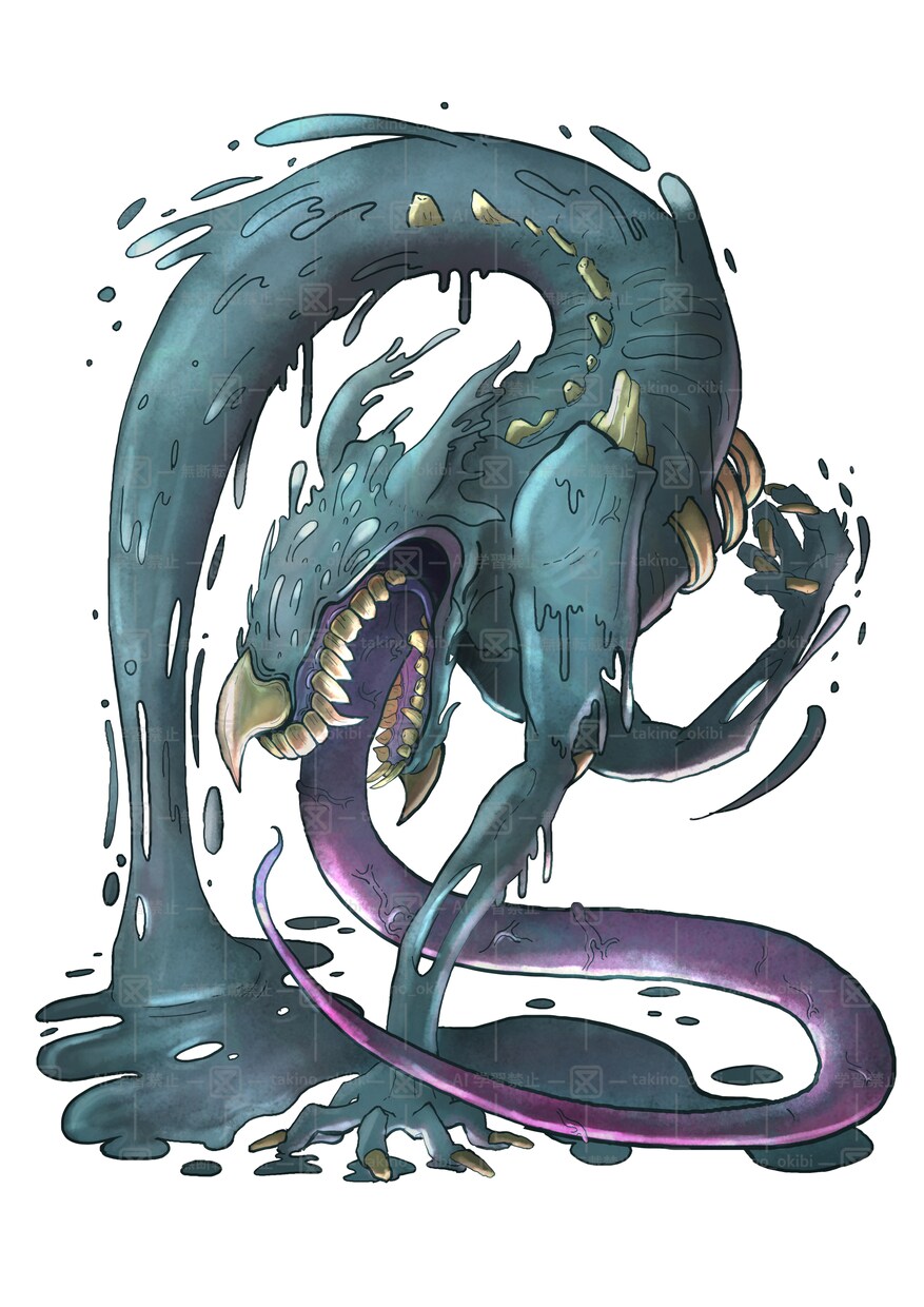 モンスターイラスト制作いたします TRPGなどでご利用いただけるモンスターイラストを制作いたし イメージ5