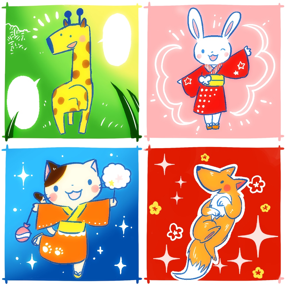 ゆるかわ！動物イラストやGIFアニメ描きます 動物のイラストやGIFアニメが欲しい方はぜひ！ イメージ6