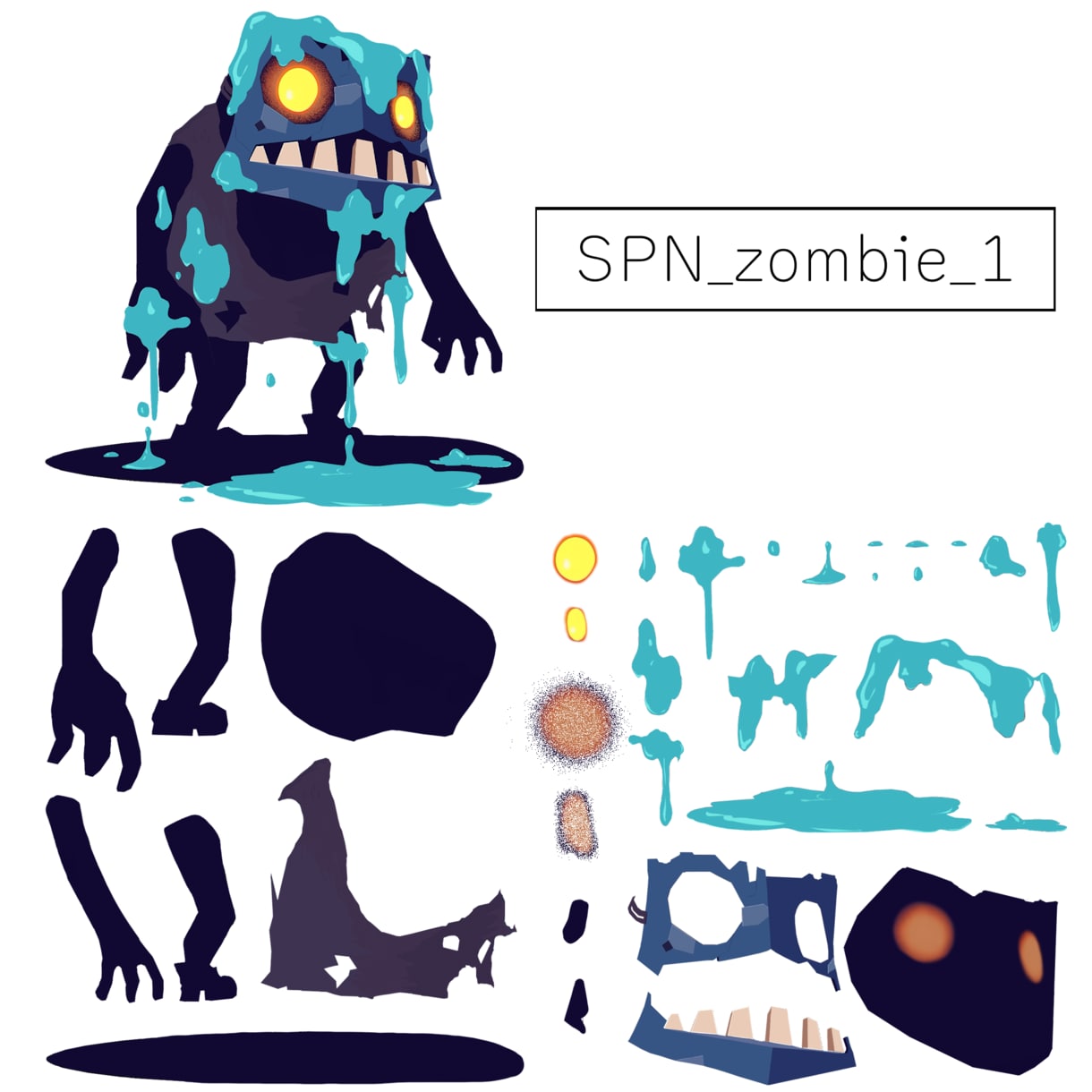 キャラモーション & ゲームVFX を制作します スチルにも、2Dゲームにも、こだわりと汎用性を両立した演出を イメージ6
