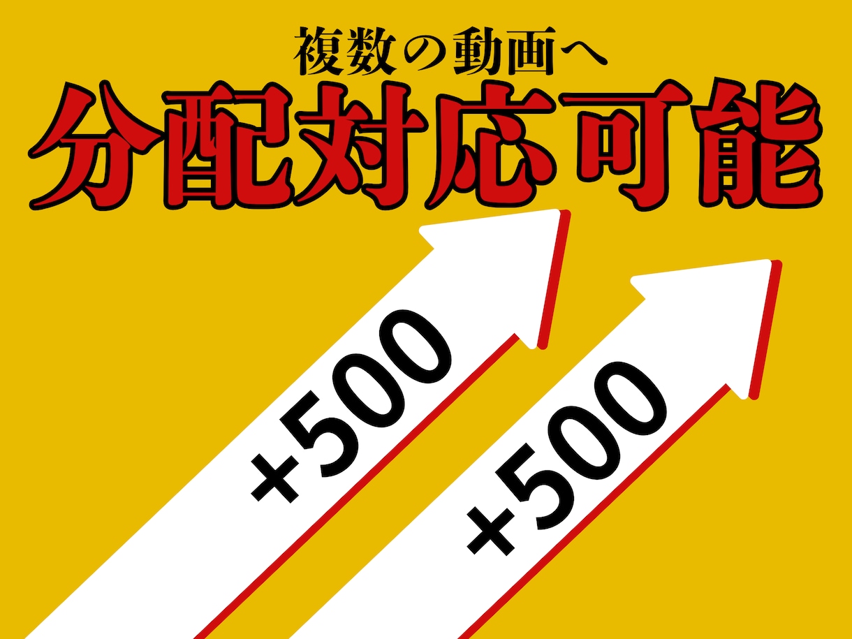YouTube動画１０００再生増えるまで宣伝します 振分けOK/再生数１０００回数増えるまで拡散/ユーチューブ イメージ2