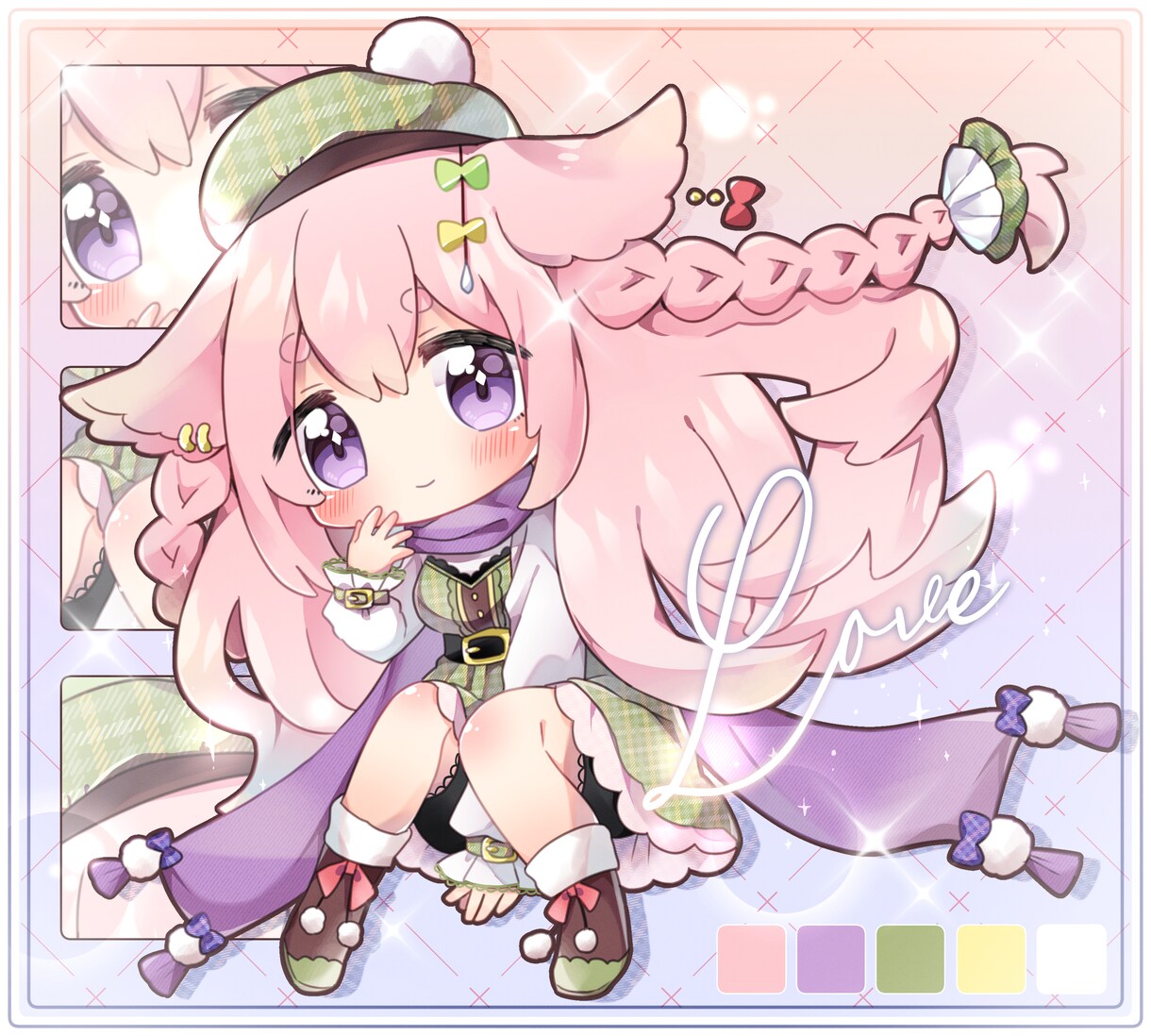かわいいデフォルメイラスト制作承ります 自分だけの可愛いイラストが欲しい方へ！ イメージ1