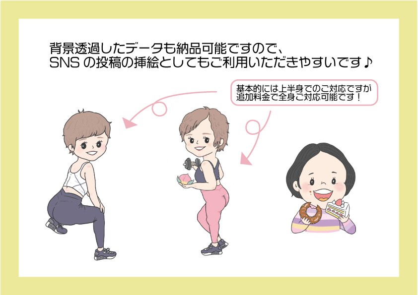 Youtube/SNS用のイラスト、挿絵作成します YoutubeやSNSの投稿にオリジナルのイラストを！ イメージ3