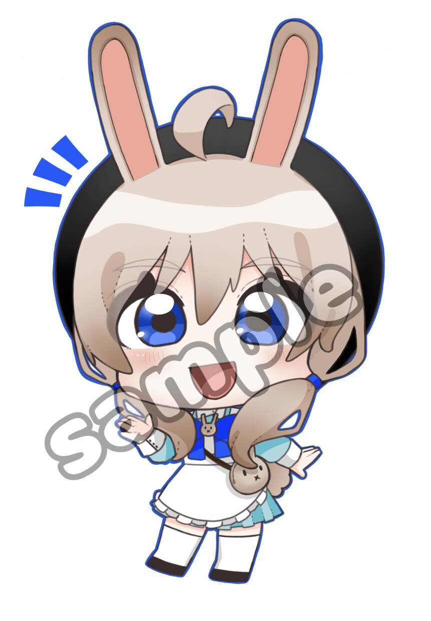 グッズに使うSDイラスト描きます グッズ制作のお手伝いをいたします！ イメージ2