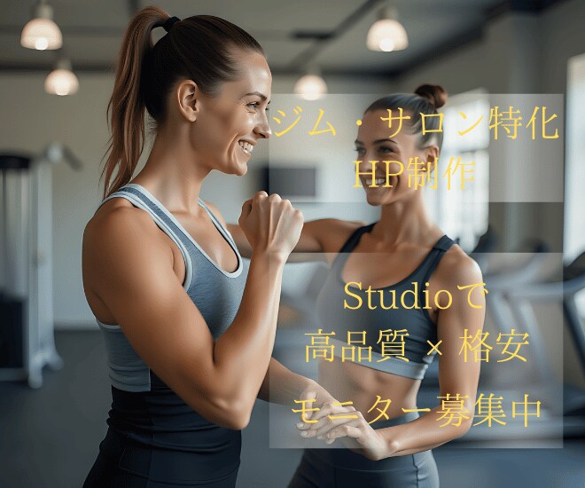 Studioで高品質なLP・HPモニター制作します 「予算はないけど高品質な高見えサイトが欲しい」を叶えます。 イメージ3