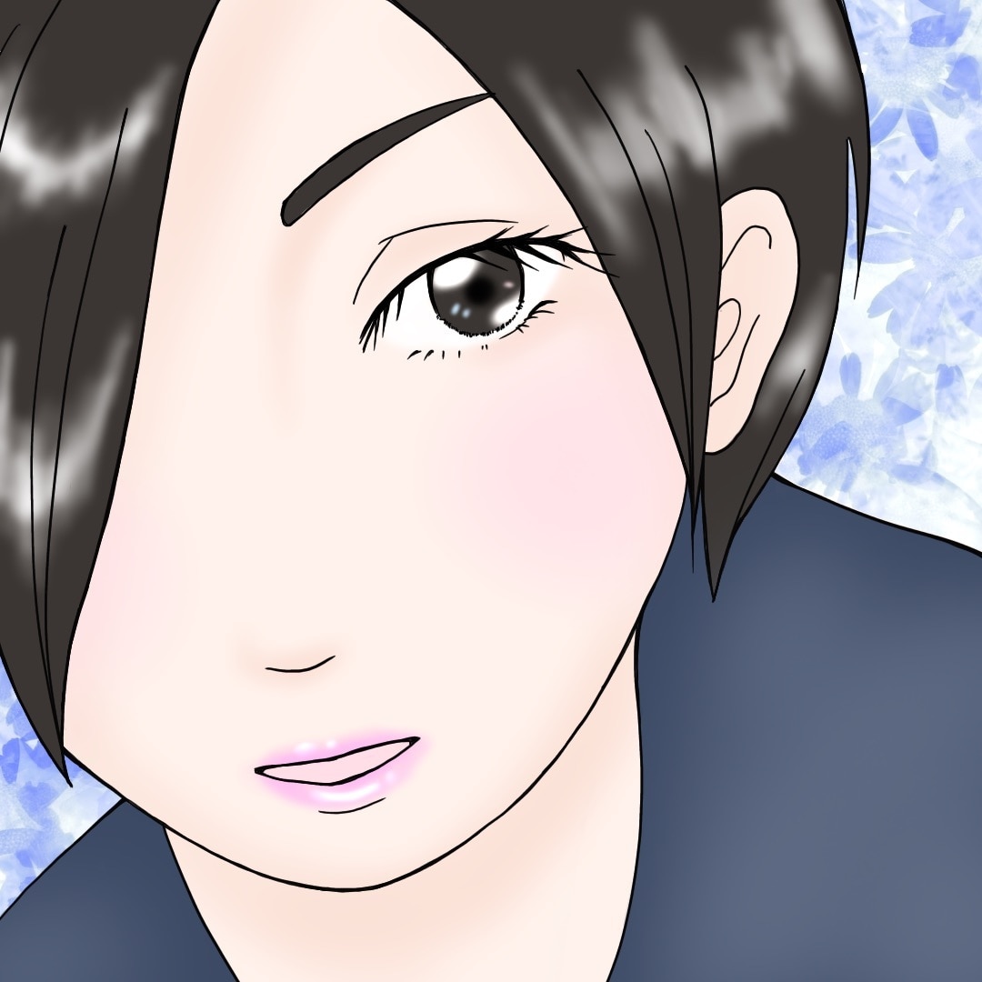 好印象な似顔絵・アイコンなど作成致します あなたの魅力を残しつつ、少しデフォルメして作成致します イメージ2