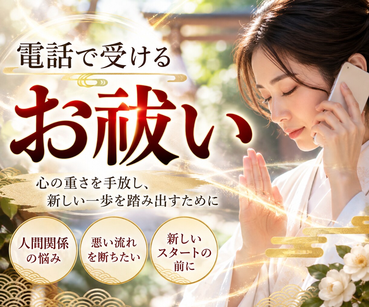 あなたについている悪霊、電話で引き剥がします なぜかよくないことばかり起こる、そんなときはぜひお試しを！ イメージ1