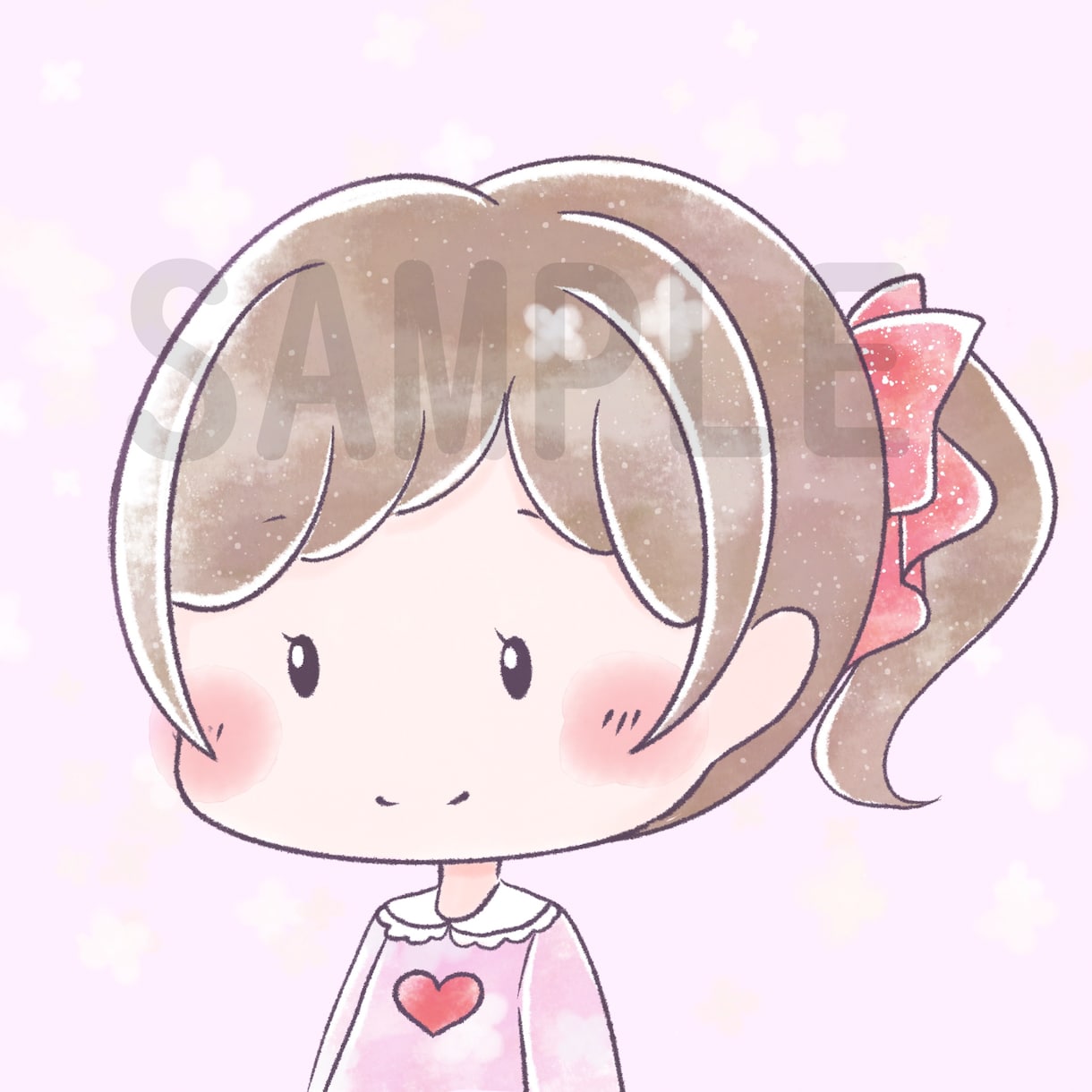 超短時間！ブログで使いやすいアイコンを描きます シンプルで可愛いブログやホームページで使いやすいアイコン！ イメージ8