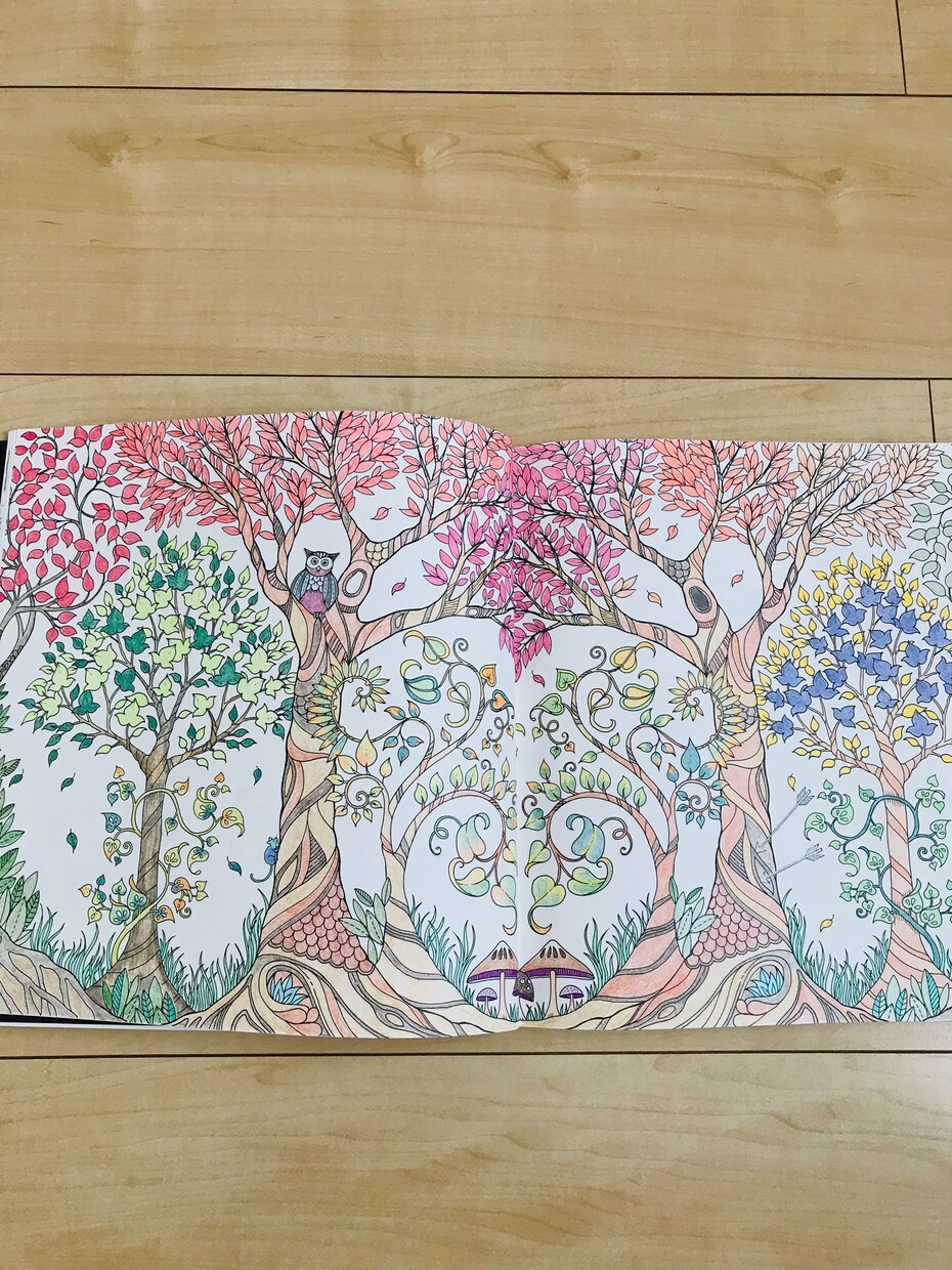 お好きなぬり絵を美しく塗ってさしあげます 綺麗なぬり絵のお手本を提供します イメージ3