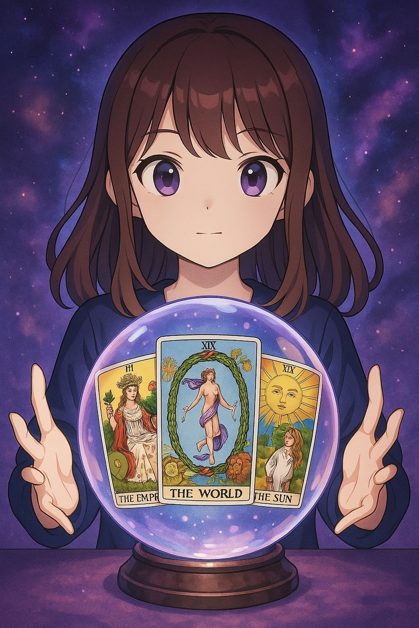 タロット＋AIで全体運と悩みを鑑定します 悩みへの助言と1年の運気を丁寧に読み解きます イメージ1