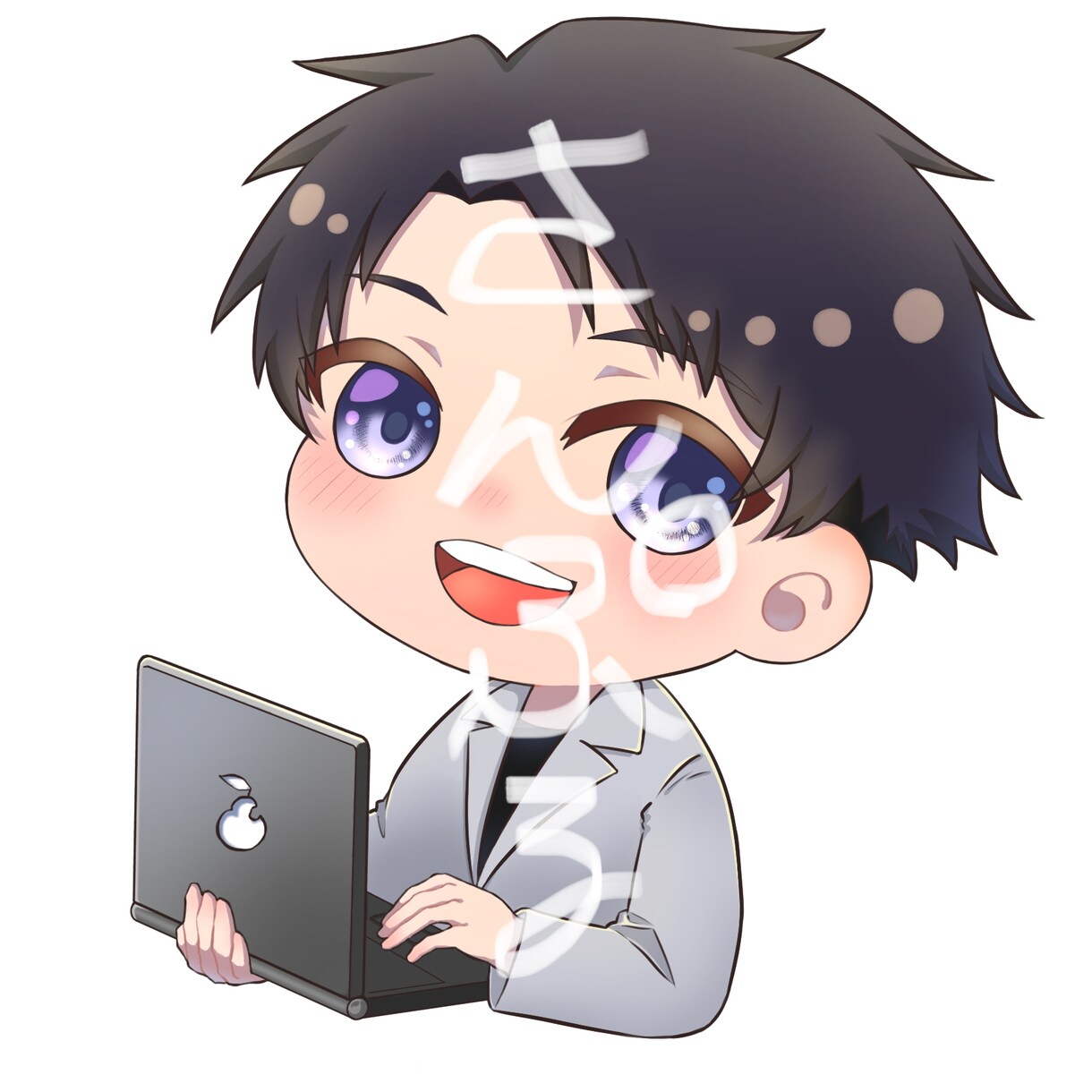 SNSのアイコン等に使えるキャラクターを作成します お写真やイメージを元に可愛いちびキャラのアイコンを描きます。 イメージ4