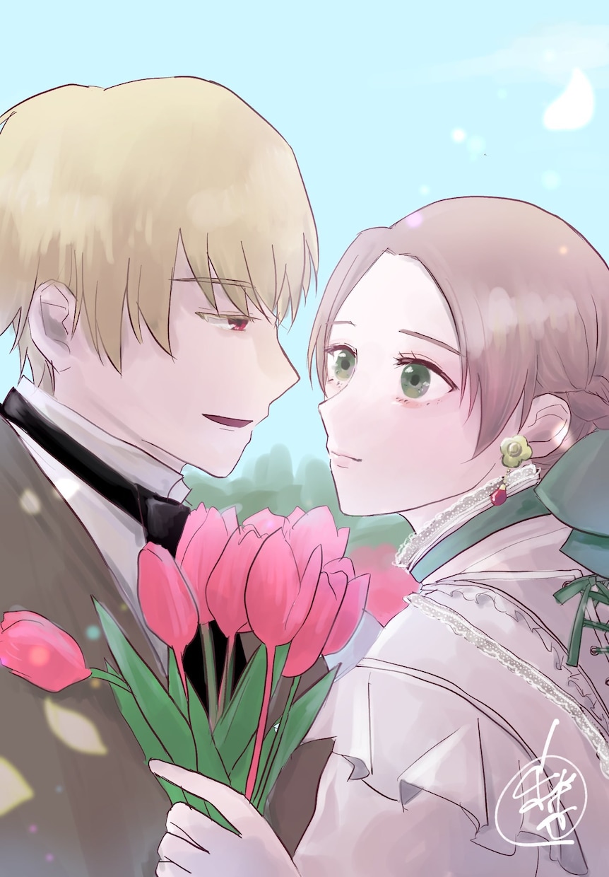 一次創作小説の表紙イラストを制作いたします あなたの大切な創作/TL/BL小説の世界をイラストにします イメージ1