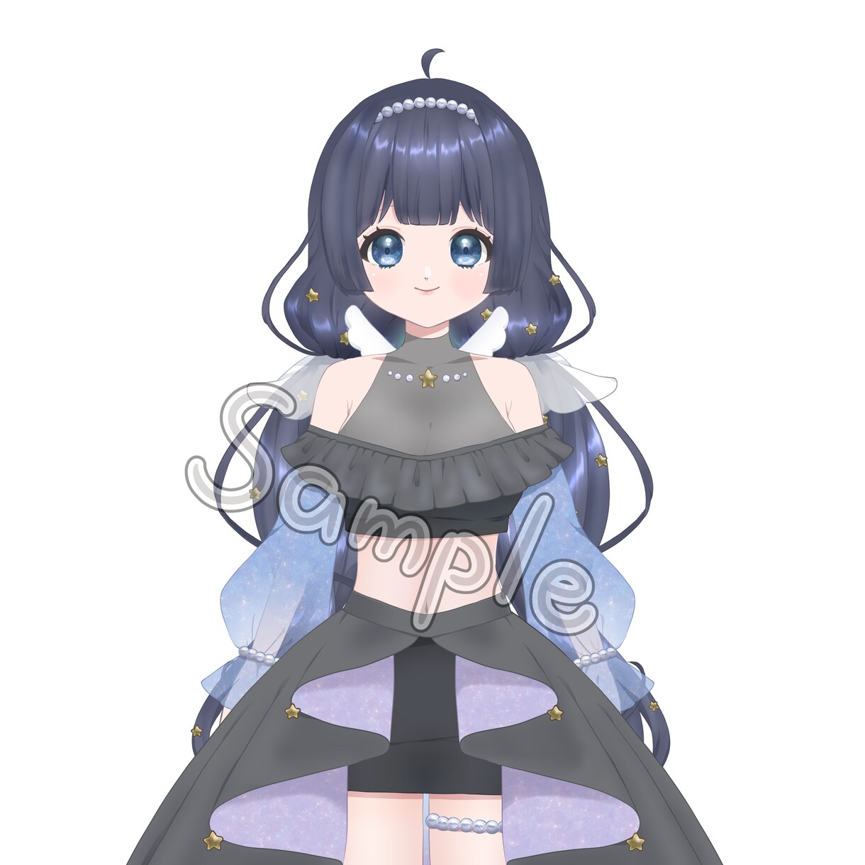 Vtuberパーツ分けイラスト、キャラデザ描きます ✴︎ラフ提案、修正回数無制限✴︎理想のキャラをあなたに！ イメージ3